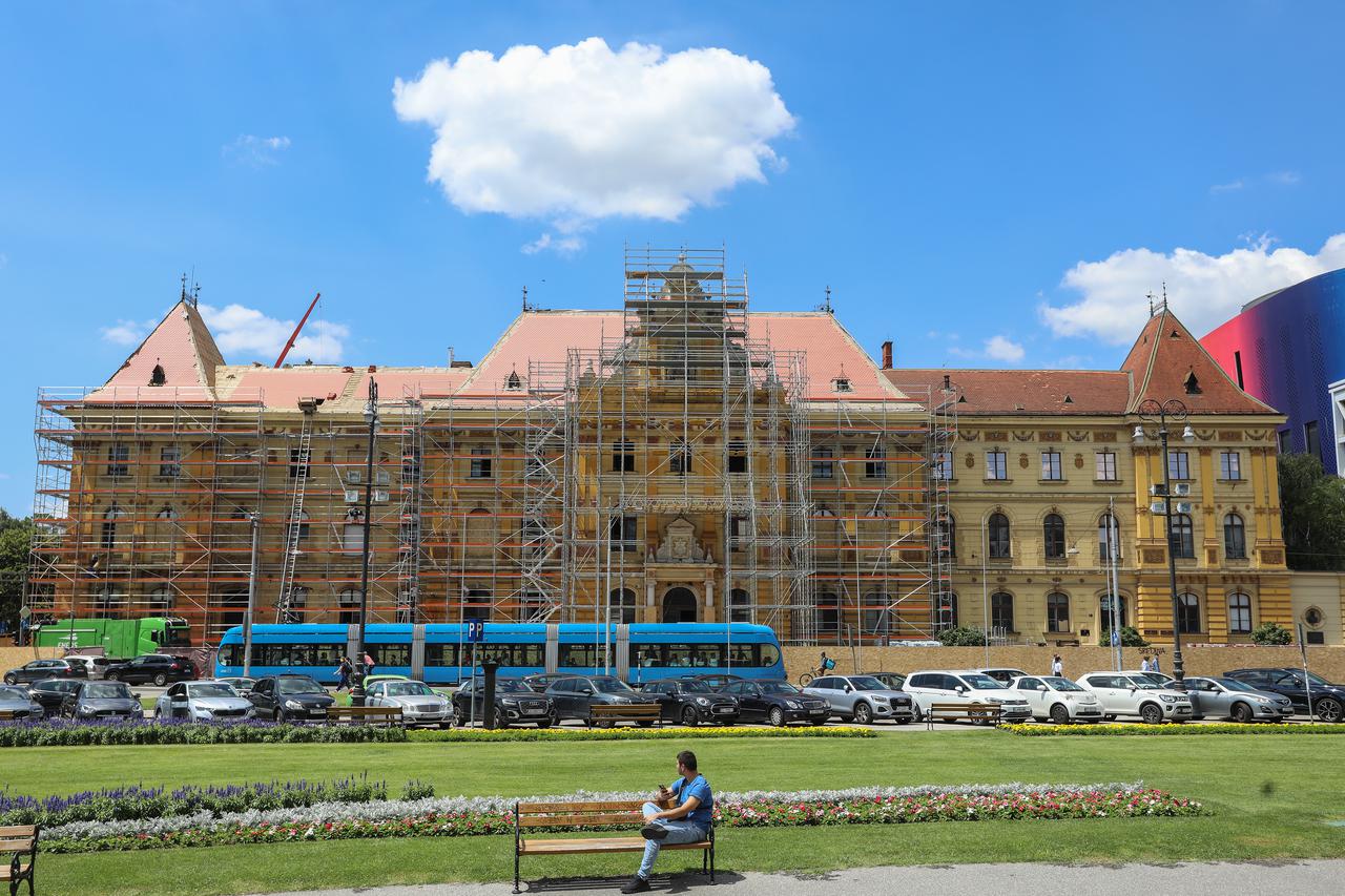 Zagreb: Radovi na zgradi Muzeja za umjetnost i obrt