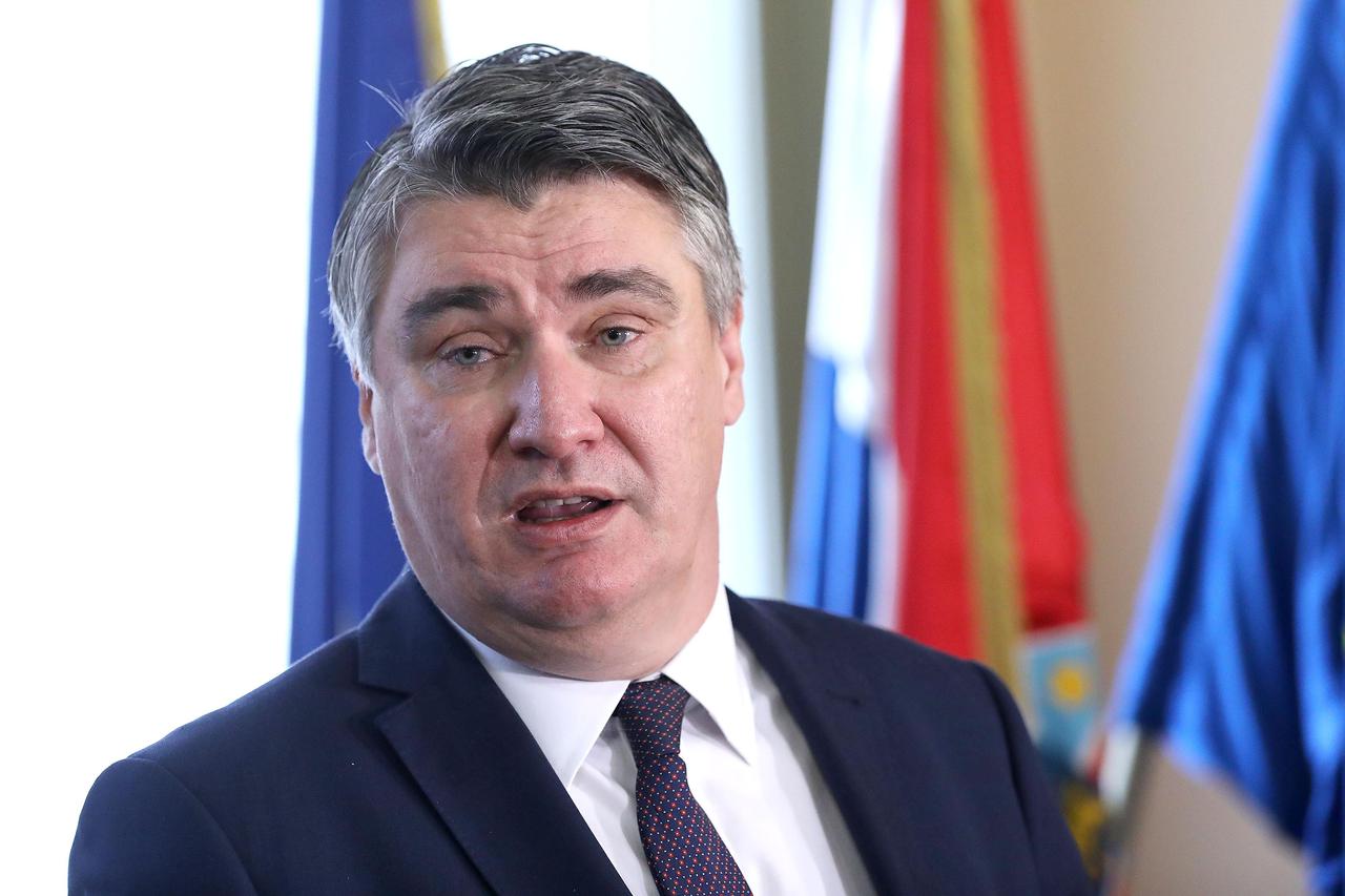 Zagreb: Milanović se obratio medijima nakon proslave obljetnice SUVAG-a