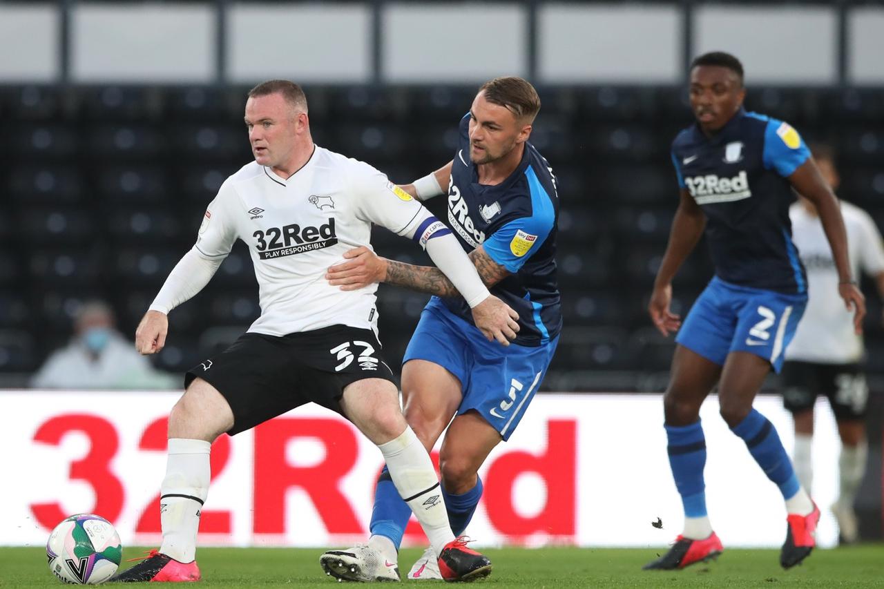 Derby County v Preston North End - Carabao Cup - Second Round - Pride Park