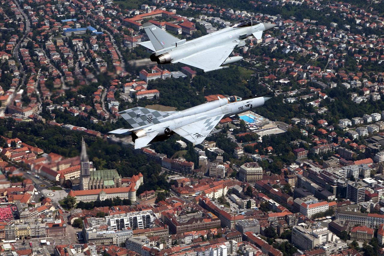 MiG-21 i Eurofighter Typhoon