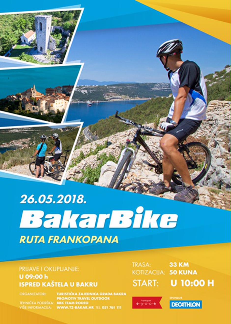 Bakar bike - ruta Frankopana