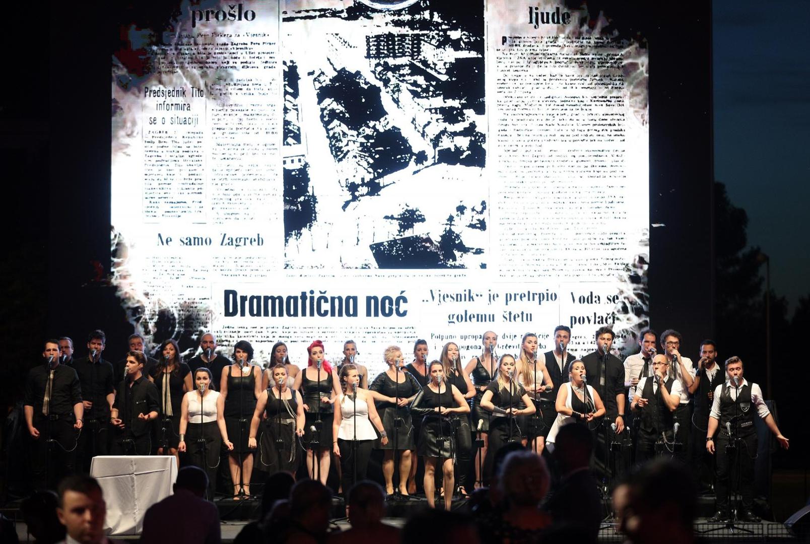 01.07.2019., Zagreb - U MSU odrzana proslava povodom 60 godina Vecernjeg lista. Photo: Davor Puklavec/PIXSELL