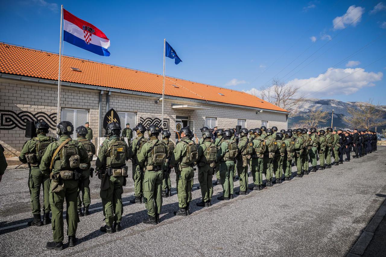 Split: Proslava 35 godina od osnutka postrojbe Specijalne jedinice Policije  BATT Split