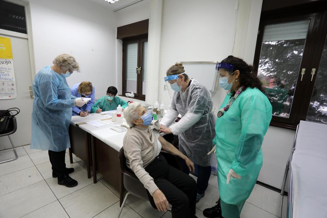 Rijeka: Početak cijepljenja građana u Primorsko-goranskoj županiji