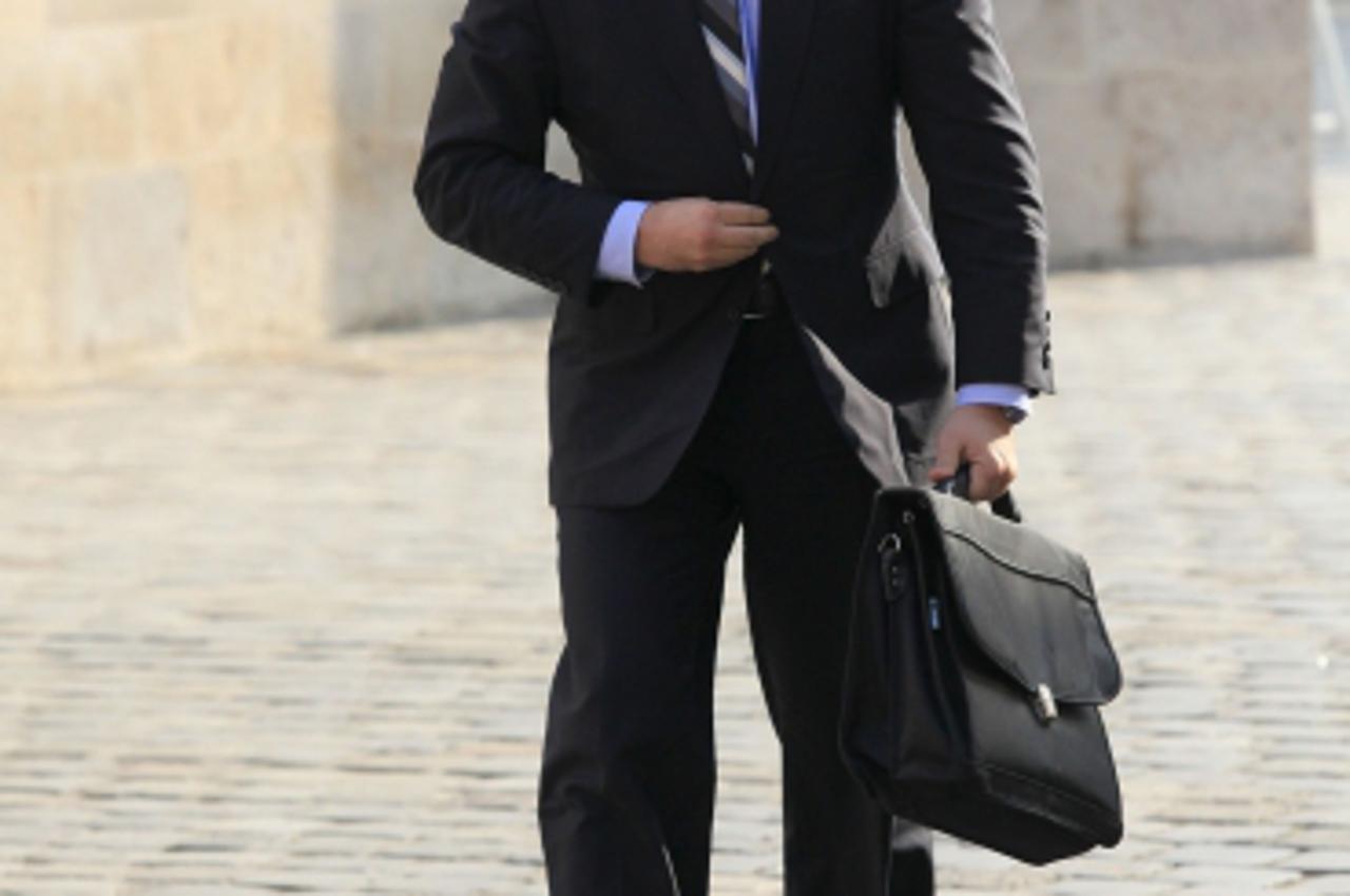 '03.02.2011. Markov trg, Zagreb - U Banskim dvorima odrzana je redovita sjednica vlade.Pjer Simunovic.  Photo: Patrik Macek/PIXSELL'