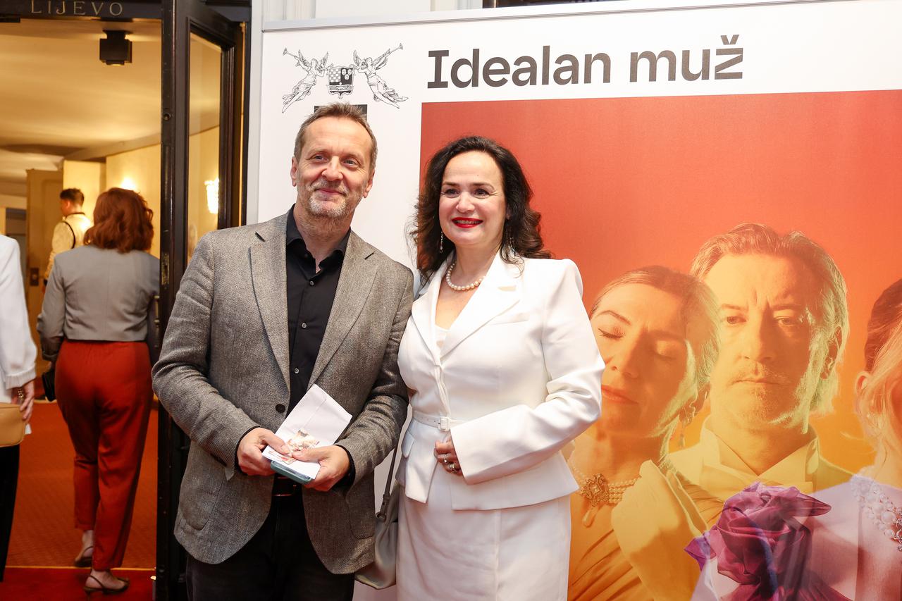 Zagreb: Poznati na premijeri predstave "Idealan muž"