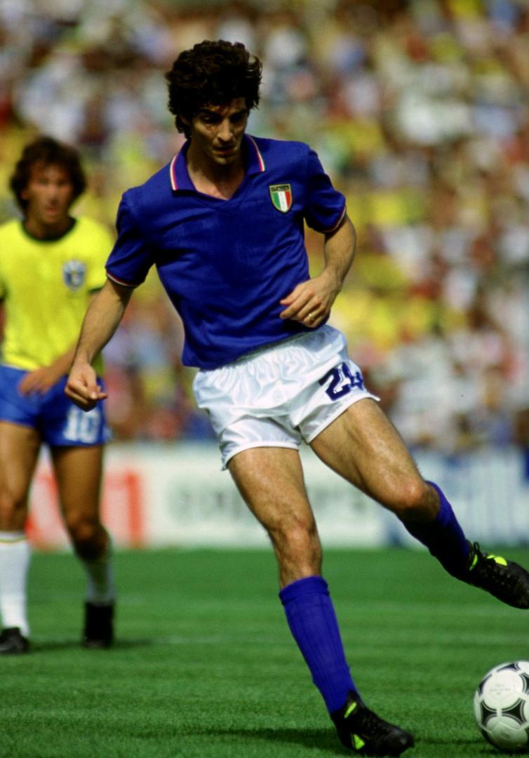 FILE PHOTO: An image of footballer Paolo Rossi of Italy, July 5, 1982 FILE PHOTO: An image of footballer Paolo Rossi of Italy, July 5, 1982. Mandatory Credit: Action Images / Sporting Pictures/File Photo  CONTRACT CLIENTS PLEASE NOTE: ADDITIONAL FEES MAY APPLY - PLEASE CONTACT YOUR ACCOUNT MANAGER Action Images