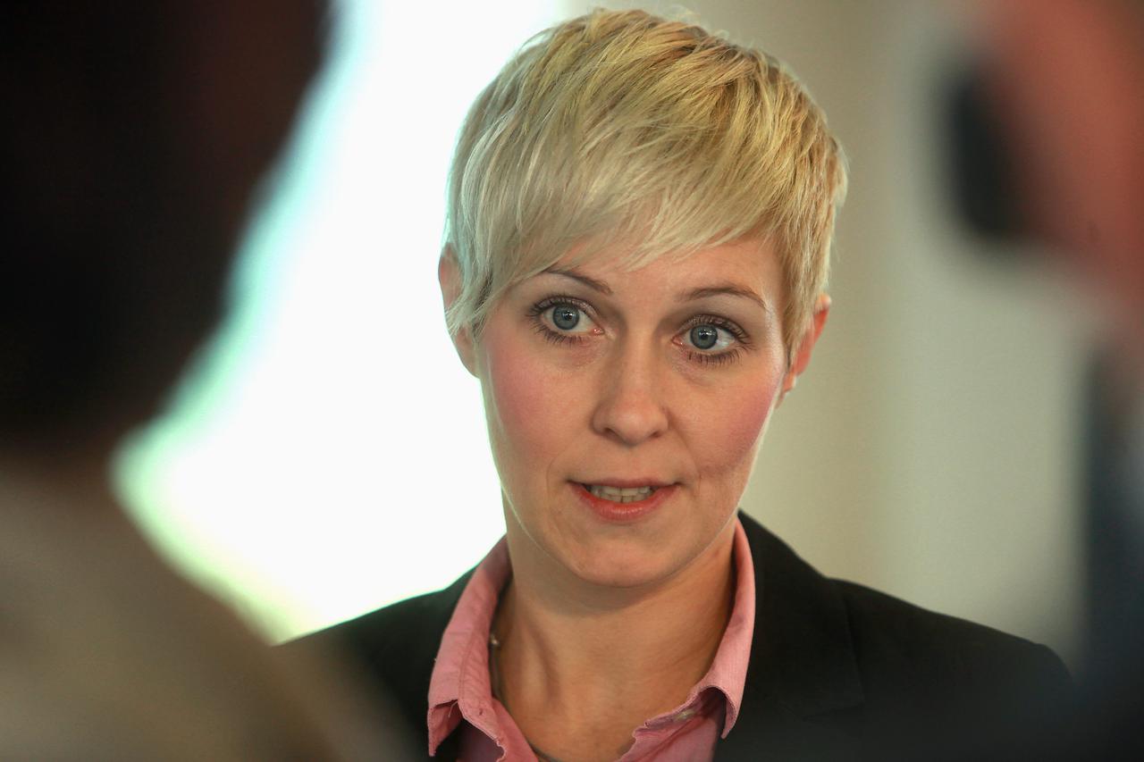 30.11.2012., Zagreb - Prezentacija o energetskoj ucinkovitosti udruge HUPFAS u hotelu Westin. Ana Pavicic Kaselj, pomocnica ministra za energetsku ucinkovitost