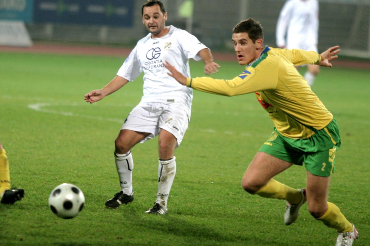 '211109 RIJEKA SPORT HRVOJE STROK JE POSTIGAO GOL ZA RIJHEKU Photo: Pero Lovrovic/PIXSELL'