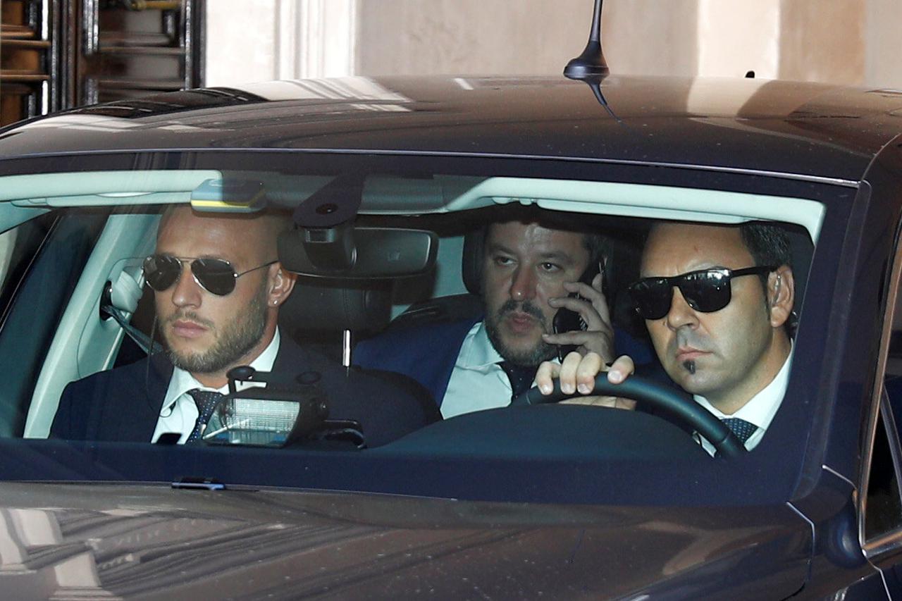 Marine Le Pen i Matteo Salvini