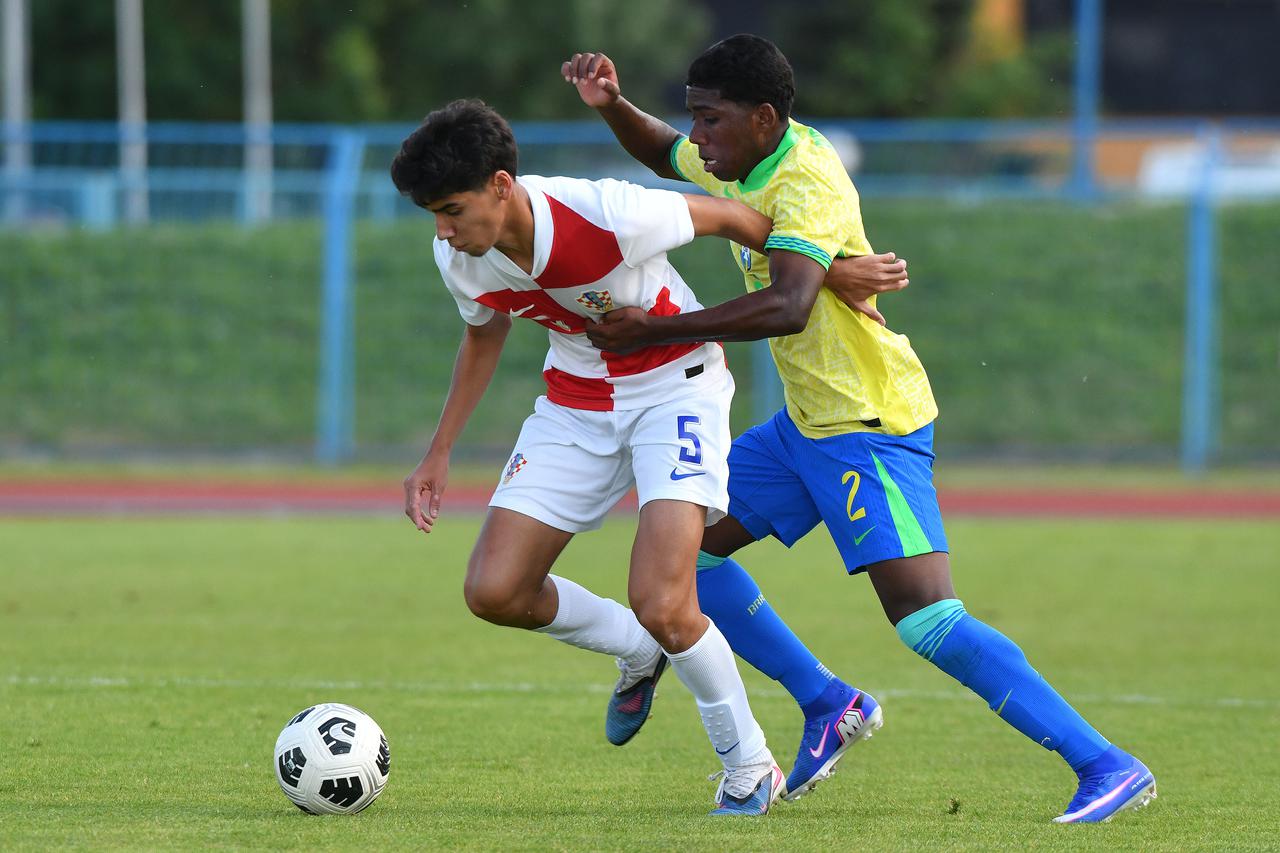 Međunarodni nogometni turnir Vlatko Marković U-15: Hrvatska - Brazil