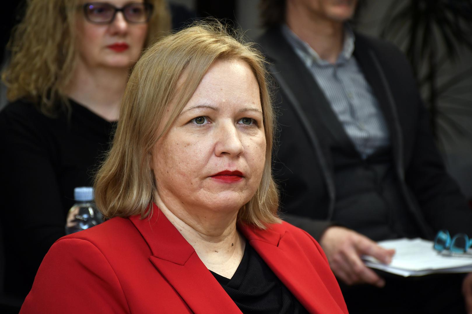 Ovo je Kristina Ikić Baniček, gradonačelnica Siska i članica SDP-a.