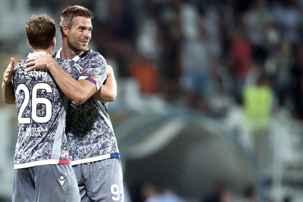 28.08.2016., stadion u Kranjcevicevoj ulici, Zagreb - MAXtv 1. HNL, 07. kolo, NK Lokomotiva - HNK Hajduk. Marko Futacs, Toma Basic. Photo: Sanjin Strukic/PIXSELL