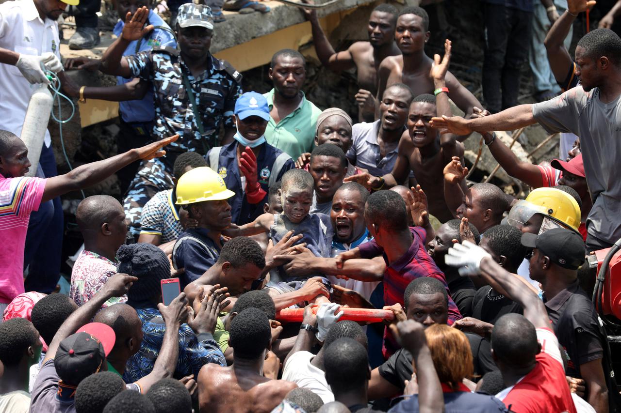 urušila se zgrada u Nigeriji