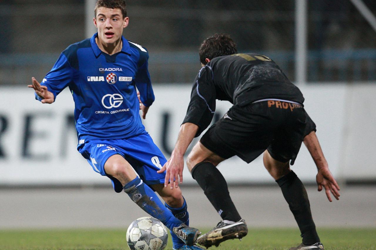 '20.11.2010., stadion Kranjceviceva, Zagreb - Nogometna utakmica 16. kola prve HNL, NK Hrvatski dragovoljac - NK Dinamo.Mateo Kovacic. Photo: Igor Kralj/PIXSELL'
