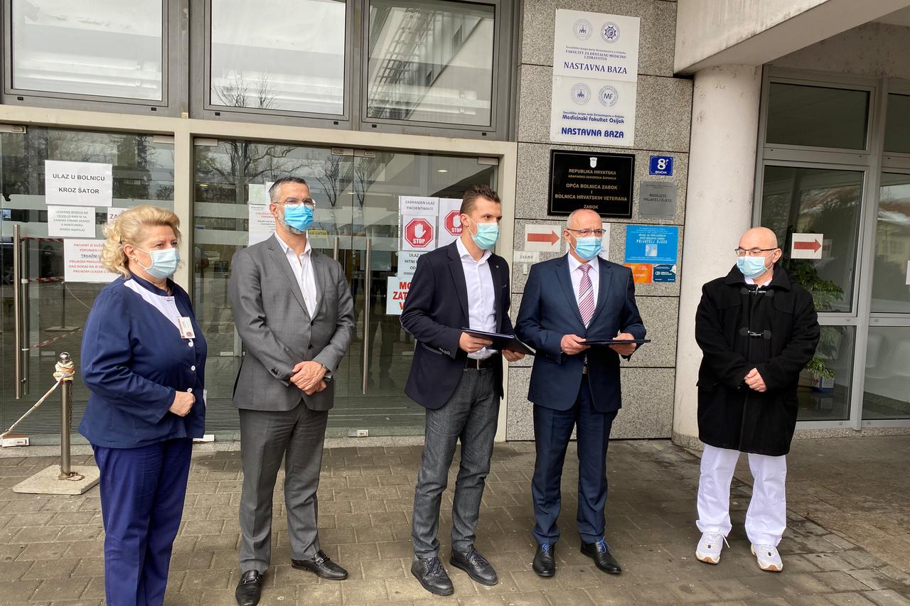 JANAF donirao sredstva OB Zabok i bolnici hrvatskih veterana