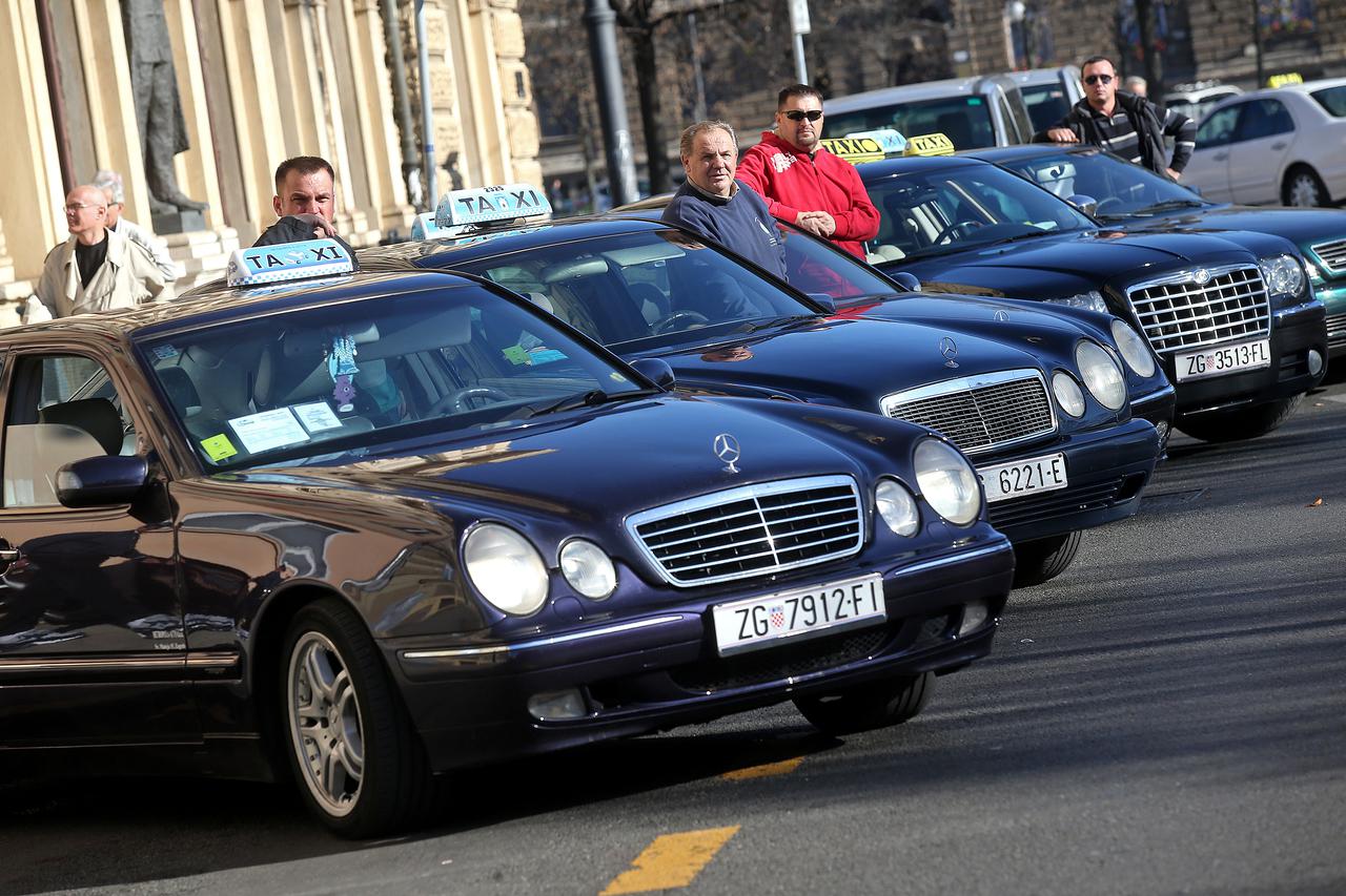 Taksisti u Mihanovicevoj ulici