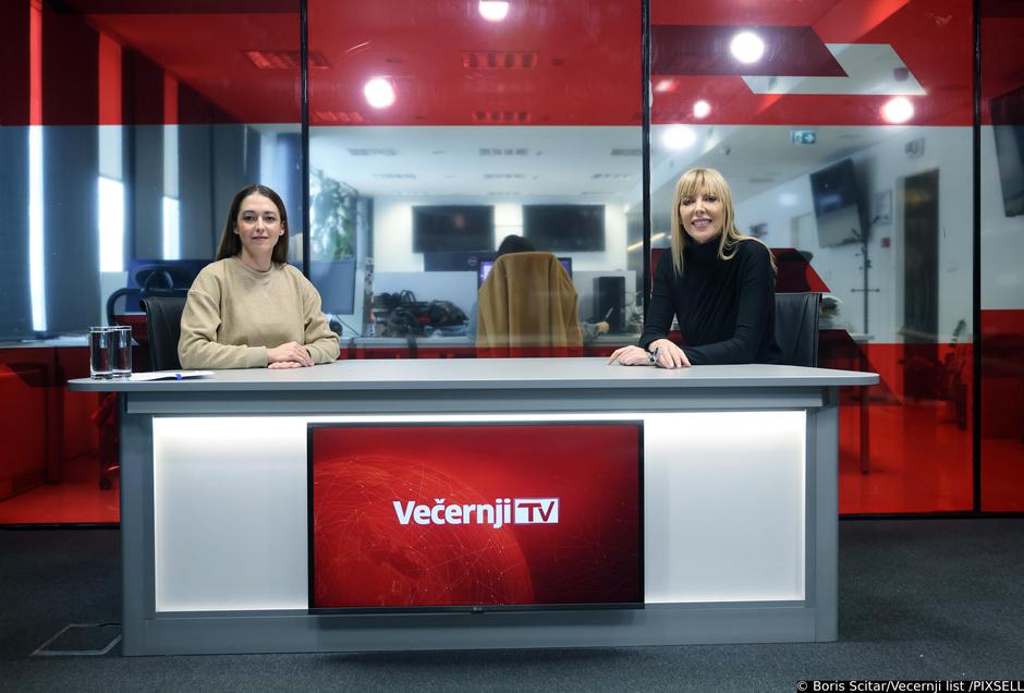 Zagreb: Olivera Ćirković u studiju Večernjeg lista