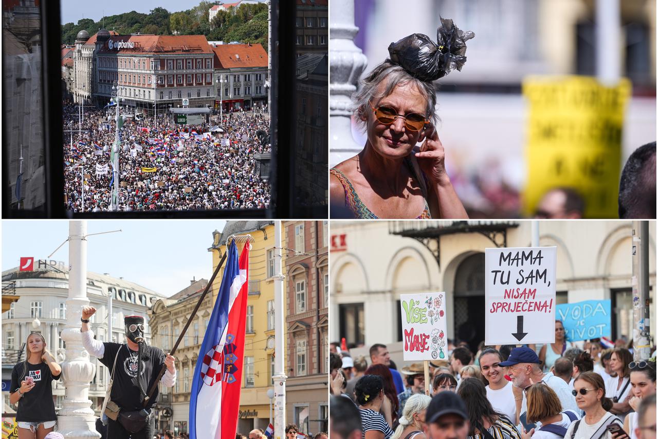Prosvjed u Zagrebu