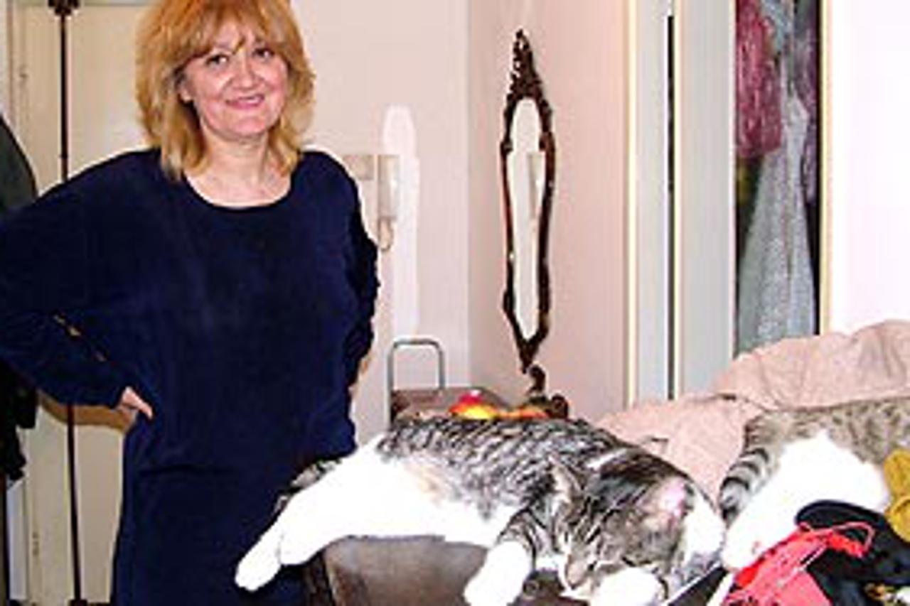 Vesna Vulović danas živi u stanu sa tri mačke