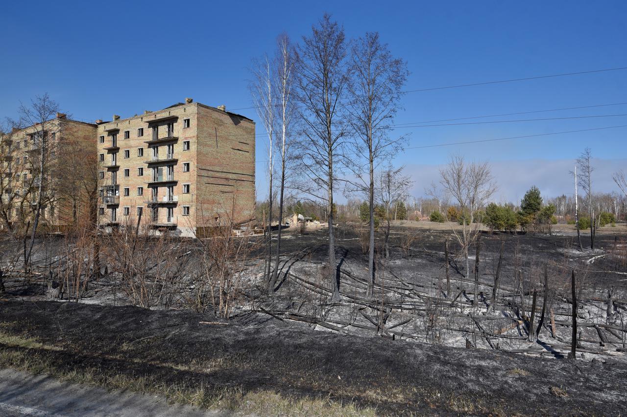 Šumski požar u Černobilu