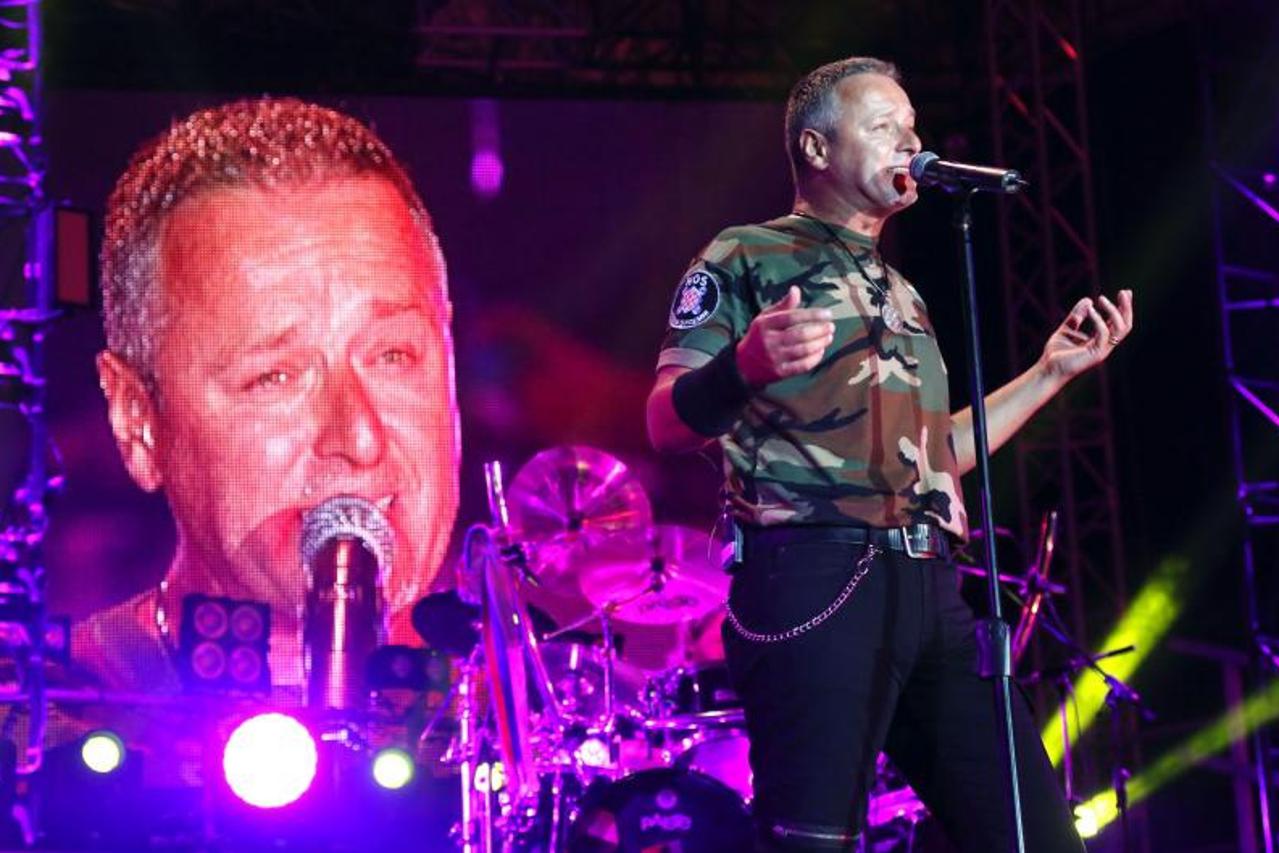 marko perković thompson, koncert, knin