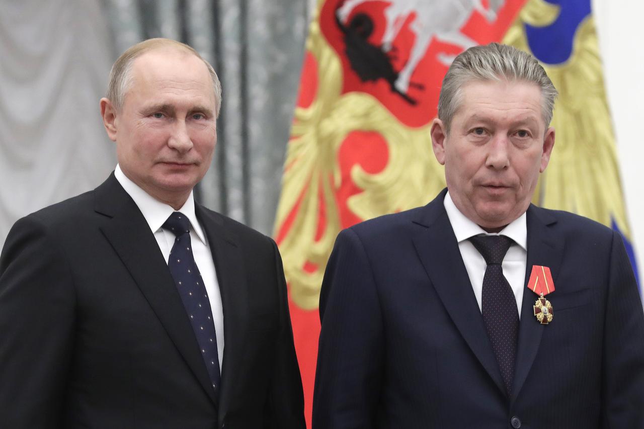 Vladimir Putin i Ravil Maganov