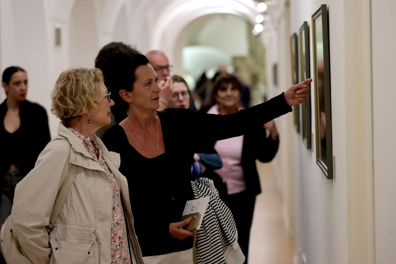 Zagreb: Otvorenje retrospektivne  umjetnice Nade Žiljak u Galeriji Klovićevi dvori