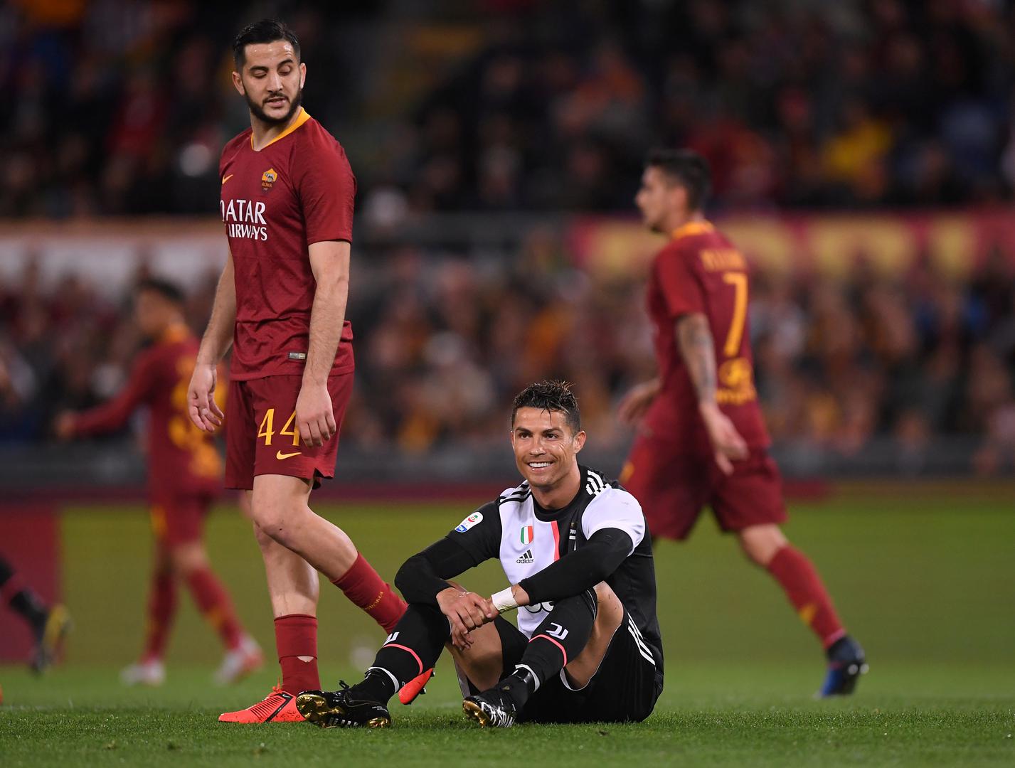 Napadač Juventusa Cristiano Ronaldo u 58. minuti utakmice porječkao se s Alessandrom Florenzijem. 