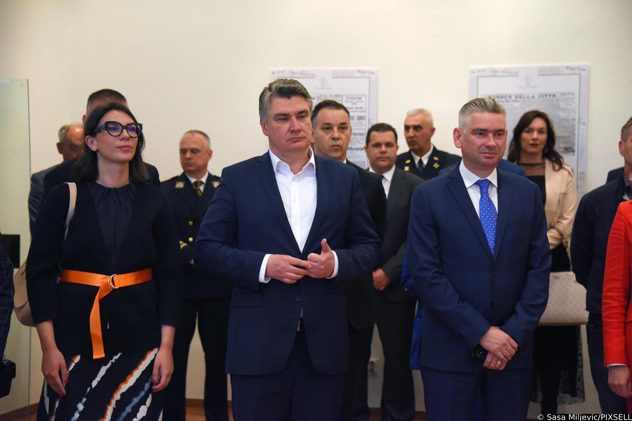 Predsjednik Milanović u Puli povodom proslave Dana grada