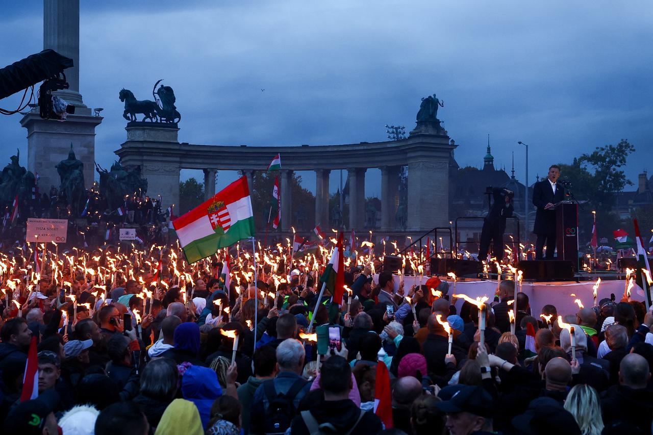 69th anniversary of the Hungarian Uprising of 1956, in Budapest