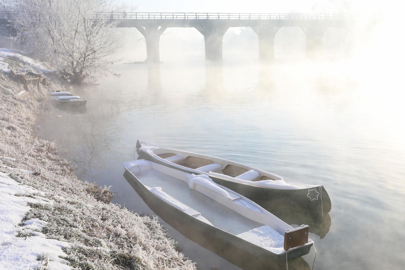 Jutros je u Zagrebu zabilježena temperatura od -10°C, dok su temperature išle čak i do -14°C. 
