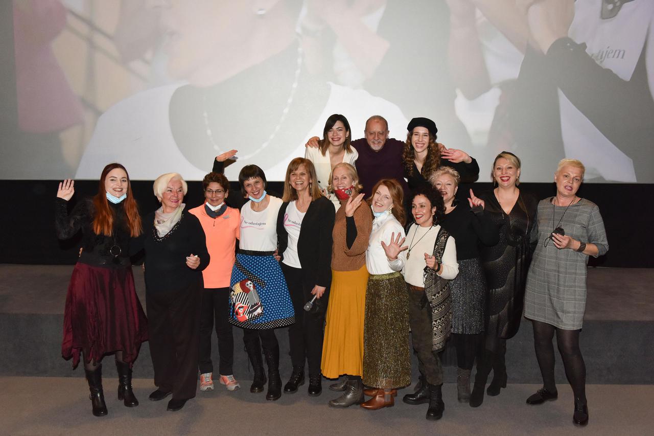 Zagreb: U Kaptol Boutique Cinama održana je promocija spota " Ne odustajem" udruge "Nismo same"