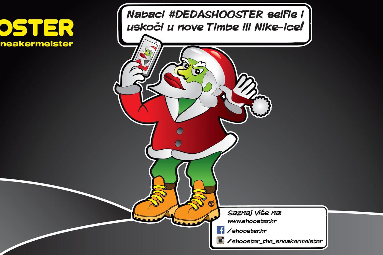 #DEDASHOOSTER selfie