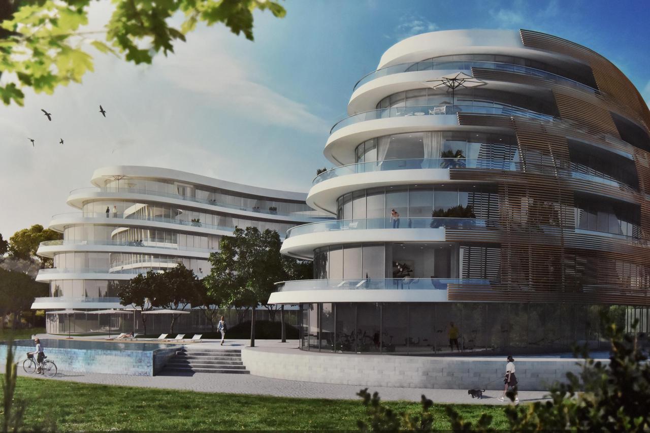 22.09.2016., Zadar -  U zgradi nekadasnje tvornice organizirana je prezentacija projekta Maraska. Projekt ukljucuje izgradnju hotela te rezidencijalnog i komercijalnog dijela. Prezentaciji je nazodio ministar turizma Anton Kliman. Investitor je turska Dog