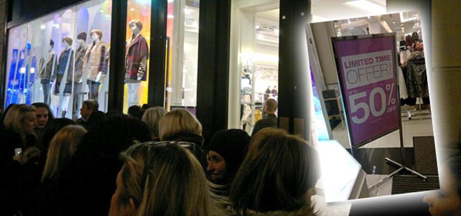 Božićni shopping u Londonu