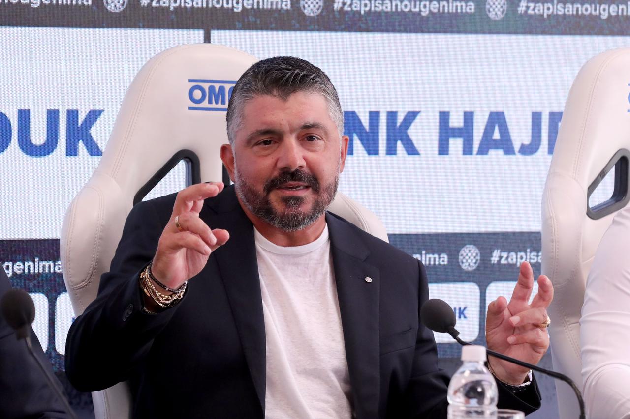 Split: Službeno predstavljen novi trener Hajduka Gennaro Gattuso