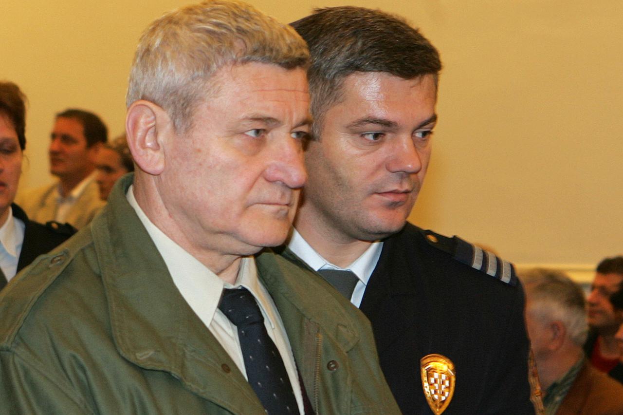 ARHIVA - Zagreb: Nastavljeno suđenje Branimiru Glavašu za slučaj "Garaža" i "Selotejp", 2007.
