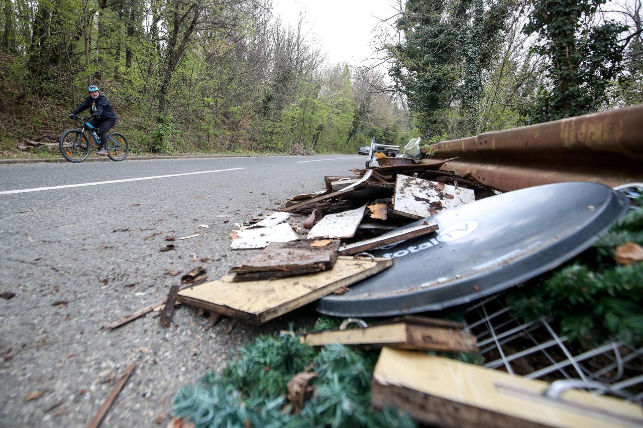 Akcija čišćenja povodom Dana planeta Zemlje i 40. rođendana PP Medvednica