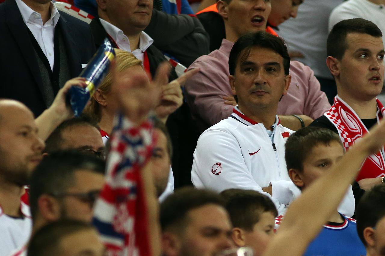 Kolinda Grabar-Kitarović i Zlatko Dalić