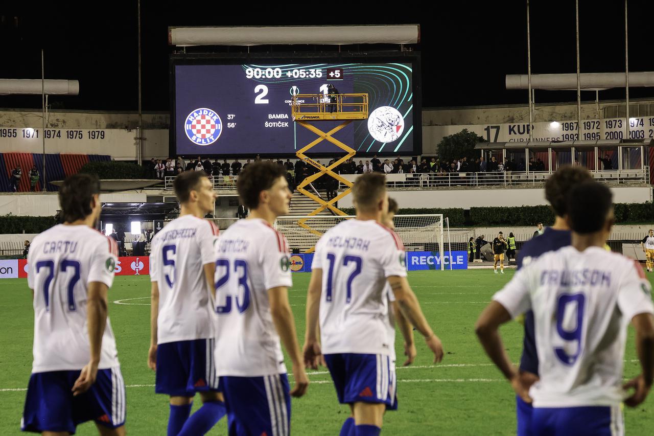Hajduk pobijedio Ajax u 1. kolu Konferencijske lige