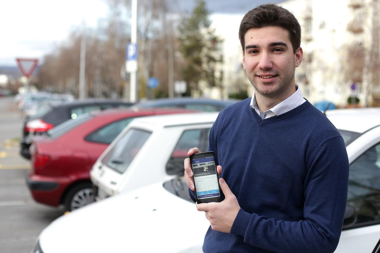 Karlo Starčević osmislio je aplikaciju WePark