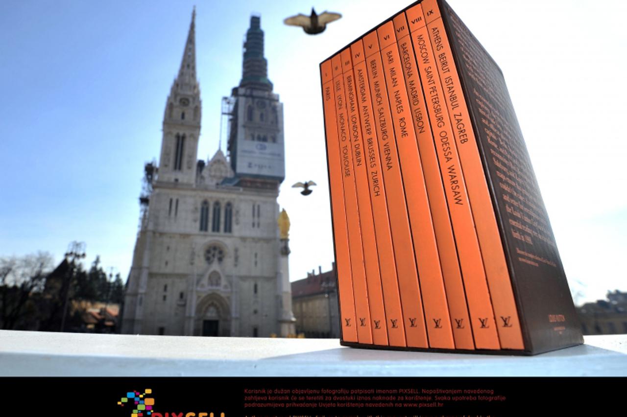 '23.02.2012., Zagreb - Turisticka zajednica grada Zagreba, Predstavljanje Louis Vuitton vodica u kojemu je i Zagreb. Photo: Marko Lukunic/PIXSELL'