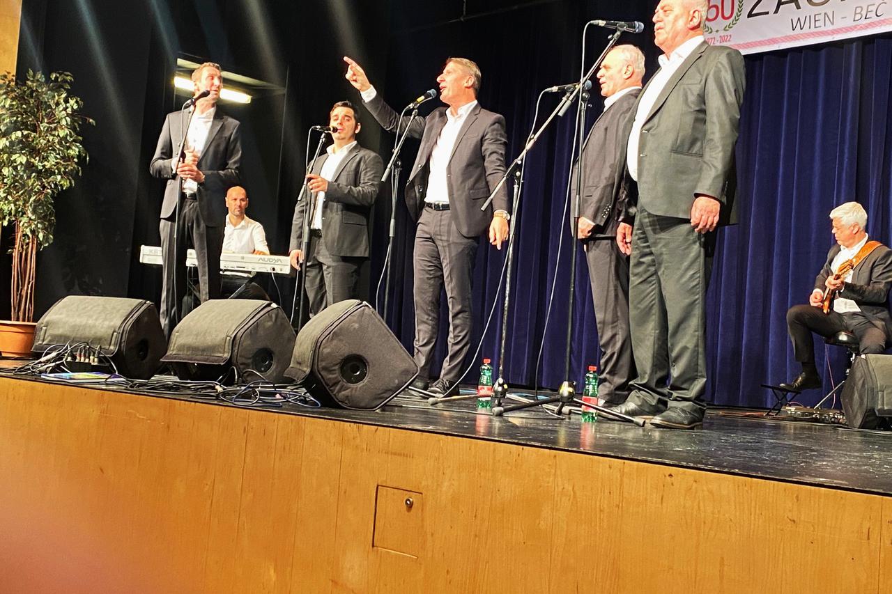 Koncert Tomislava Bralića i klape Intrade u Beču