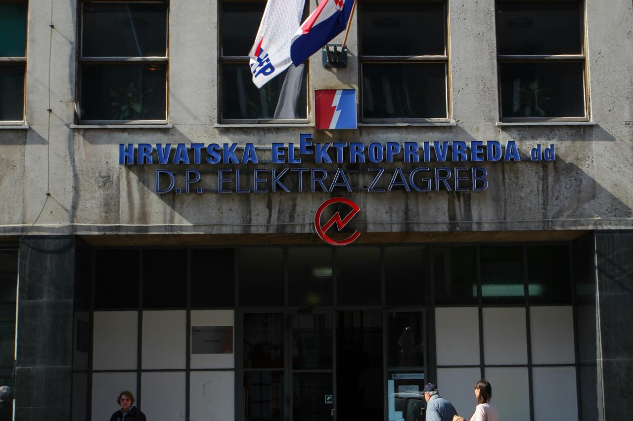 02.10.2013., Zagreb - Zgrada Hrvatske elektroprivrede u Gundulicevoj 32. 