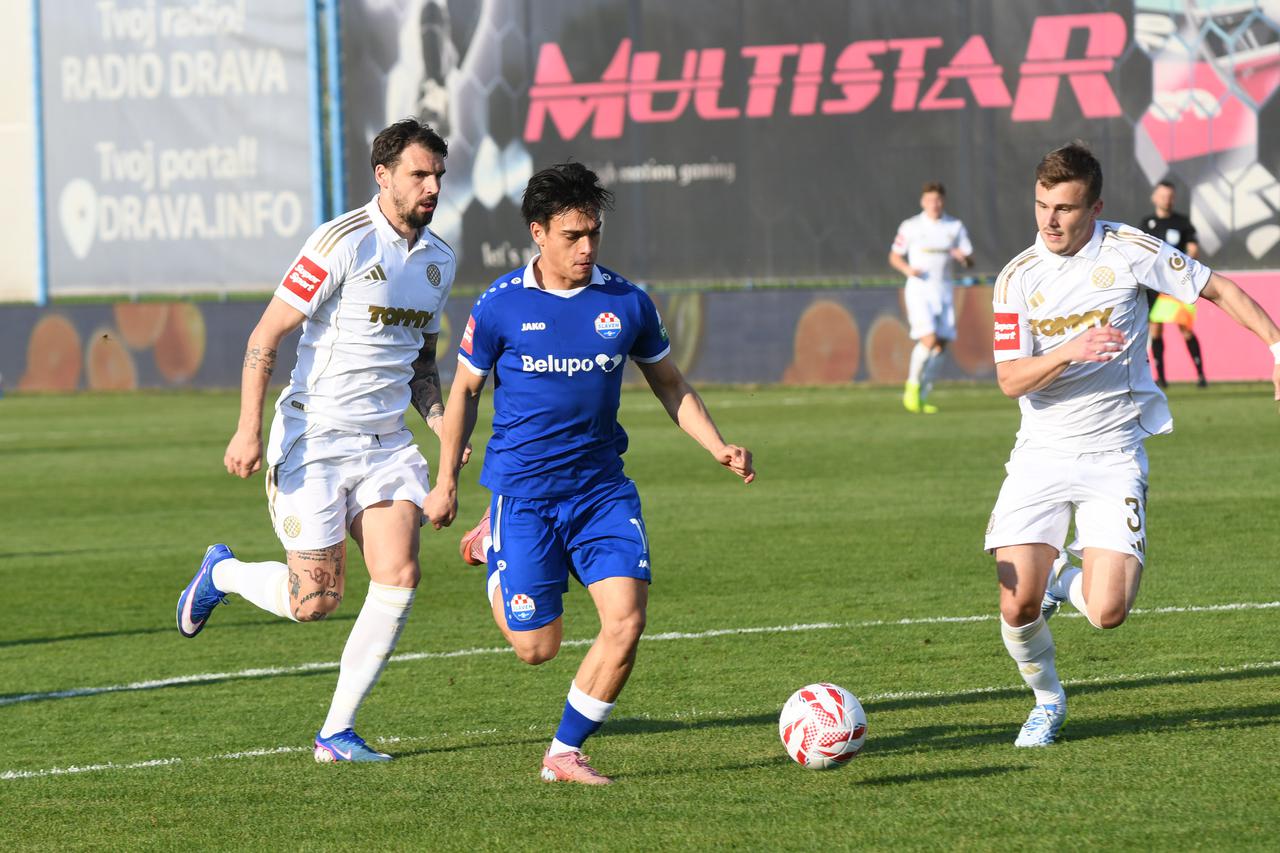 Koprivnica: Slaven Belupo i Hajduk sastali se u 30. kolu SuperSport HNL-a