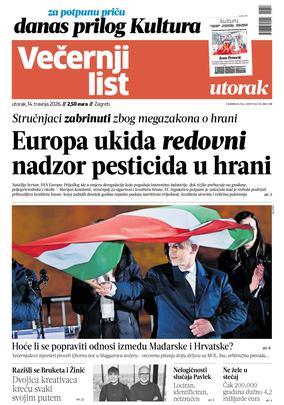 Naslovnica 14.04.2026.