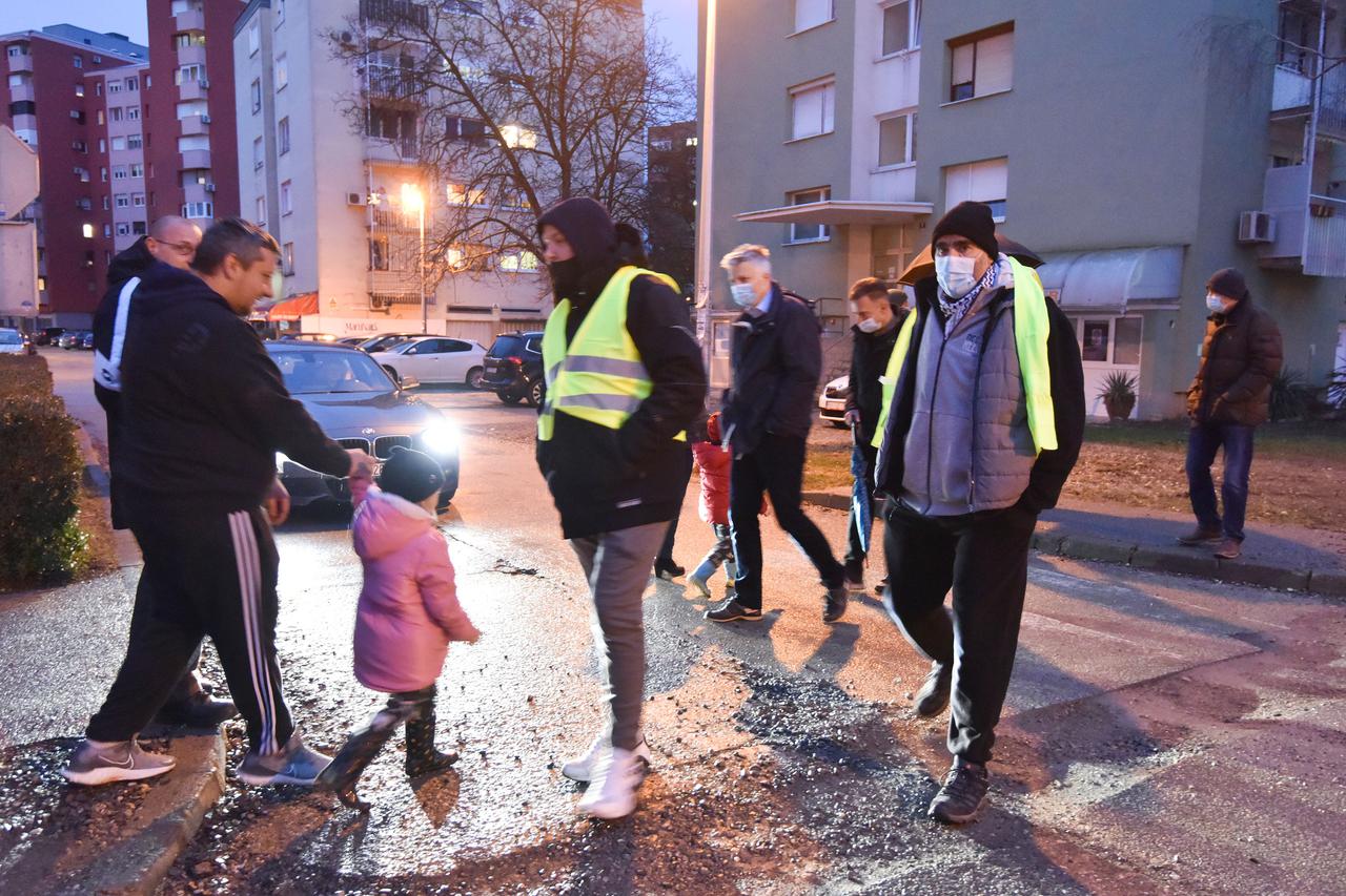 Velika Gorica: Građani prosvjeduju zbog prometnog kaosa u Tomaševićevoj ulici