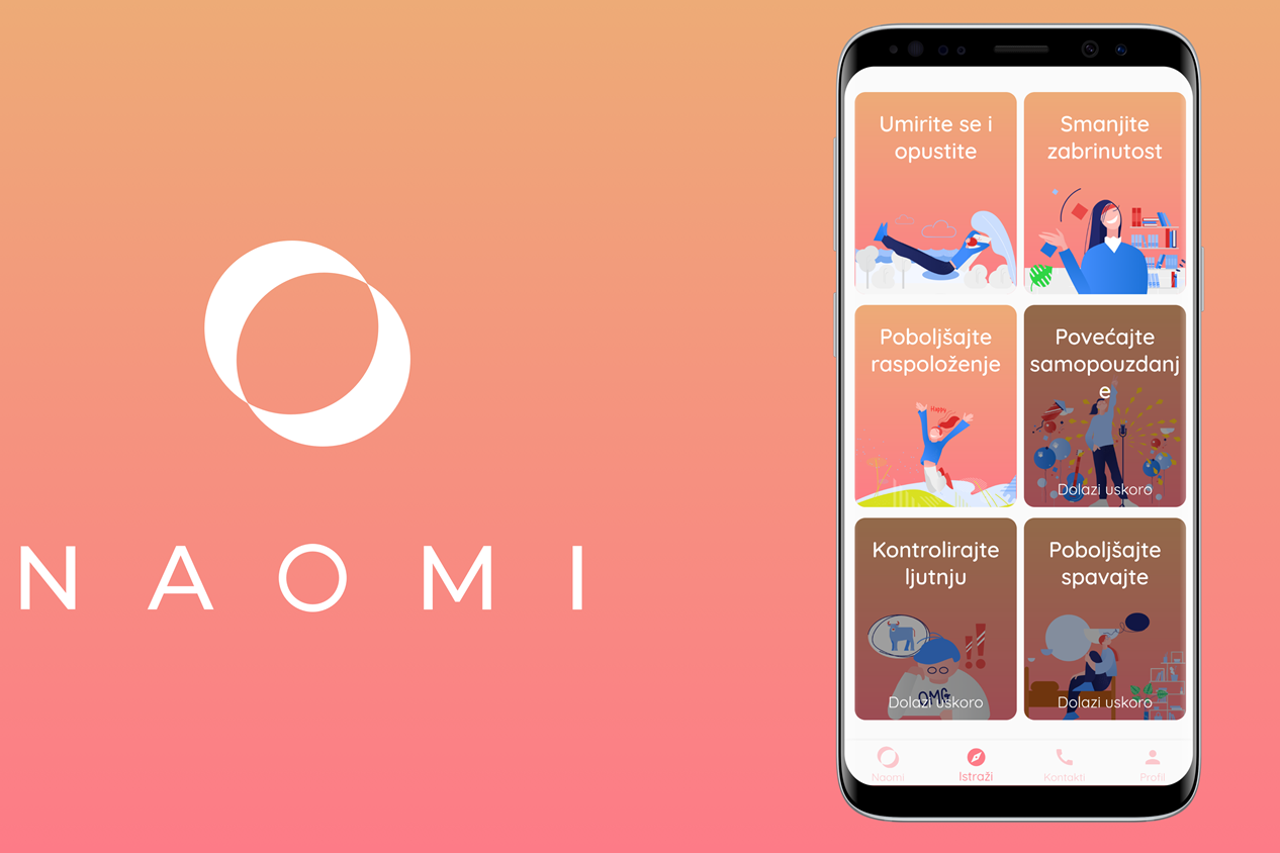 NAOMI – virtualna asistentica za mentalno zdravlje