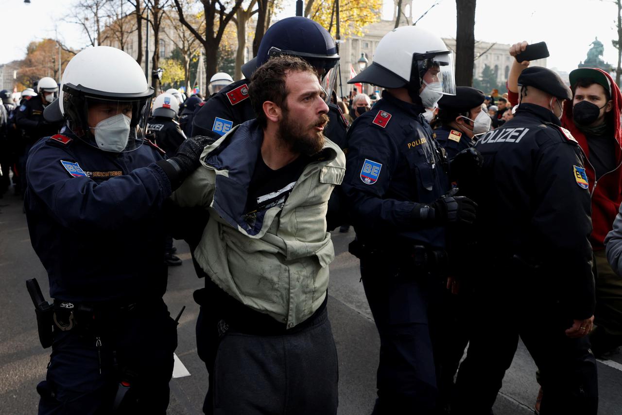 Protest against COVID-19 measures in Vienna